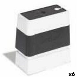 Sellos Brother 12 x 12 mm Negro (6 Unidades)