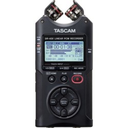 Grabadora Tascam DR-40X Azul Negro