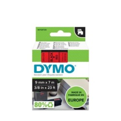 Cinta de transferencia térmica Dymo D1 40917 7 m Negro/Rojo (5 Unidades)