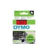 Cinta de transferencia térmica Dymo D1 40917 7 m Negro/Rojo (5 Unidades)