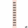 Tiras de Números para Rifa 1-10000 (5 Unidades)