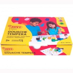 Set de Pintura Gouache Jovi Multicolor 35 ml (12 Piezas) (6 Unidades)