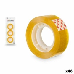 Cinta Adhesiva Pincello 618 Amarillo Set 3 Piezas (48 Unidades)