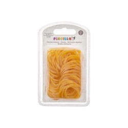 Gomas elásticas Pincello 403 Amarillo Pequeño (24 Unidades)