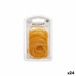 Gomas elásticas Pincello 402 Amarillo Grande (24 Unidades)