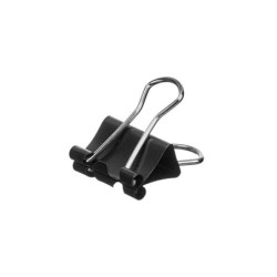 Pinzas Pincello 390 Negro Metal Clip Pequeño (24 Unidades)