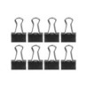 Pinzas Pincello 390 Negro Metal Clip Pequeño (24 Unidades)