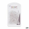 Chinchetas Pincello 394 Transparente Metal Plástico (24 Unidades)