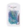 Clips Pincello 385 Multicolor Metal Mediano (24 Unidades)