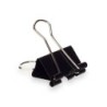Pinzas Pincello 391 Negro Metal Clip Mediano (24 Unidades)
