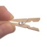 Pinzas Pincello 399 Marrón Madera Pequeño (24 Unidades)