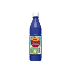 Témpera Jovi Azul oscuro 500 ml (12 Unidades)