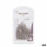 Clips Pincello 382 Plateado Metal Mediano (24 Unidades)