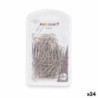 Clips Pincello 381 Plateado Metal Pequeño (24 Unidades)