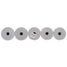 Rollo Papel Térmico Ekrit 80 x 80 x 12 mm Blanco 50 Unidades