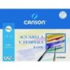 Papel de acuarela Canson 6 Hojas 370 g/m² (20 Unidades)