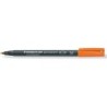Rotulador permanente Staedtler Lumocolor 317 M Naranja (10 Unidades)