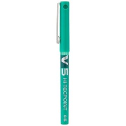 Boligrafo de tinta líquida Pilot V-5 Hi-Tecpoint Verde 0,3 mm (12 Unidades)