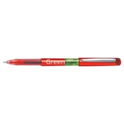 Boligrafo de tinta líquida Pilot Green-Ball Rojo (10 Unidades)
