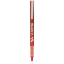 Boligrafo de tinta líquida Pilot V7 Hi-Tecpoint Rojo 0,5 mm (12 Unidades)