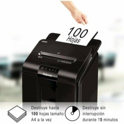 Trituradora de Papel Micro Corte Fellowes AutoMax 100M 23 L