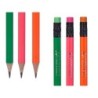 Set de Lápices Pincello 477 Azul Rojo Verde Naranja Sacapuntas Goma de borrar (12 Unidades)
