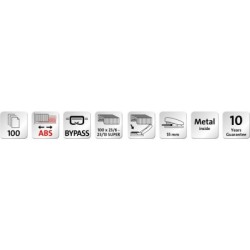 Grapadora Novus B40 Gris (20 Unidades)