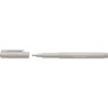 Rotulador permanente Faber-Castell Broadpen Pastel Gris (10 Unidades)