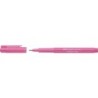 Rotulador permanente Faber-Castell Broadpen Pastel Rosa (10 Unidades)