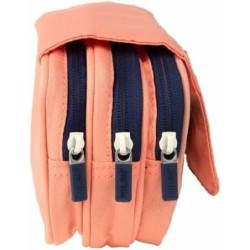 Estuche Escolar Milan Serie1918 Rosa 13 x 24 x 10 cm