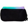 Estuche Escolar Milan Sunset Negro 13 x 24 x 10 cm