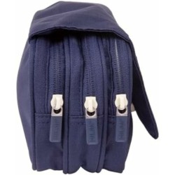 Estuche Escolar Milan Serie1918 Azul 13 x 24 x 10 cm