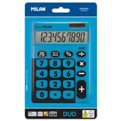 Calculadora Milan TOUCH DUO Azul 14,5 x 10,6 x 2,1 cm (10 Unidades)