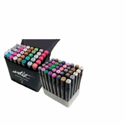 Set de Rotuladores Alex Bog Luxury Canvas Gama Artist 40 Piezas Doble punta Multicolor