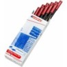 Rotulador Edding 1200 metálico Rojo (10 Unidades)