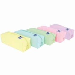Estuche Escolar Oxford LIVE & GO Multicolor 22 x 8 x 7 cm (5 Unidades)