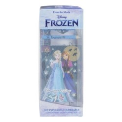 Set de Papelería Frozen 24 Piezas Azul