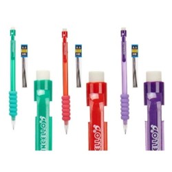 Portaminas Pincello 475 Azul Rojo Verde Minas 0,5 mm (12 Unidades)