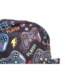 Mochila Escolar Pincello Games Multicolor 28 x 12 x 22 cm (12 Unidades)