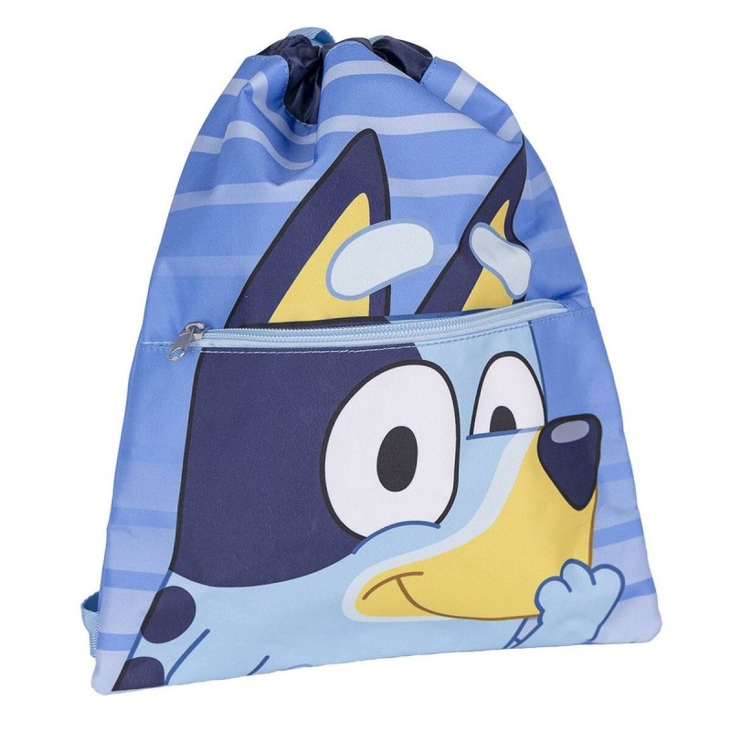 Mochila Saco Infantil Bluey Azul 27 x 33 x 1 cm Mochila Saco Infantil Bluey Azul 27 x 33 x 1 cm