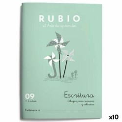 Cuaderno de escritura y caligrafía Rubio N09 A5 Español (10 Unidades)
