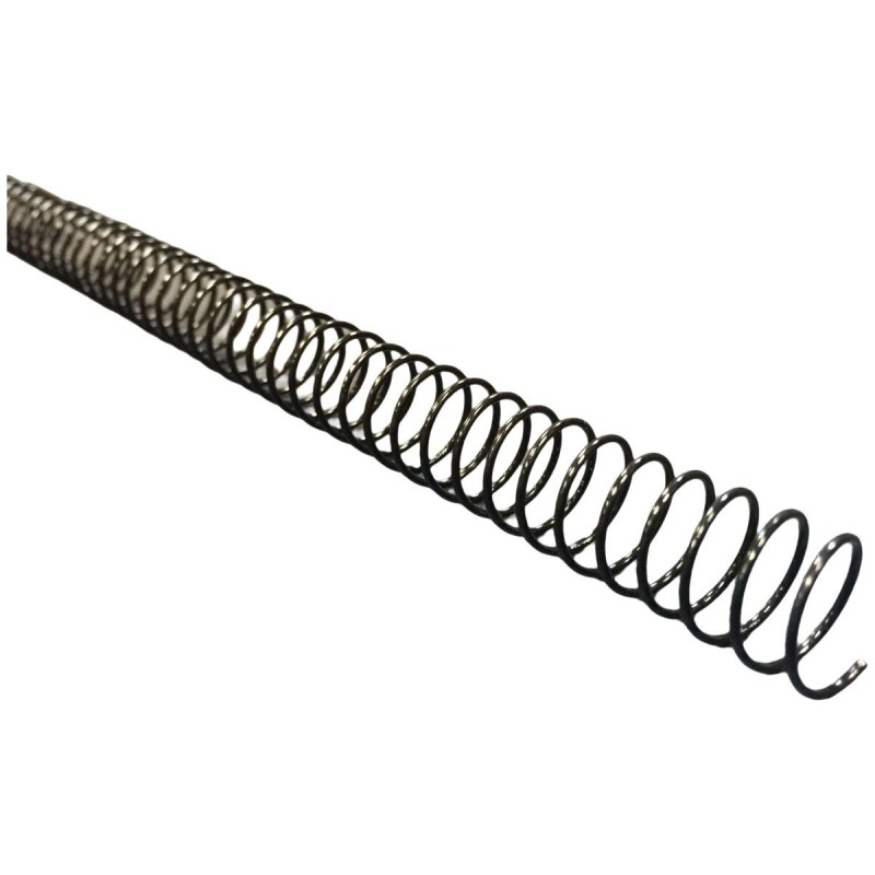 Espirales para Encuadernar Yosan 5:1 Negro Metal Ø 10 mm 100 Unidades