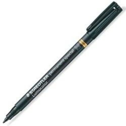 Rotulador permanente Staedtler 319 Negro 10 Piezas (10 Unidades)