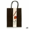 Set de Bolsas Pincello 1703690 Negro 11 x 36 x 21 cm Papel (12 Unidades)