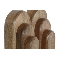 Sujetalibros Home ESPRIT Natural Madera de mango