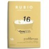 Cuaderno de matemáticas Rubio N 16 A5 Español 20 Hojas (10 Unidades)