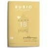 Cuaderno de matemáticas Rubio N 18 A5 Español 20 Hojas (10 Unidades)
