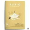 Cuaderno de matemáticas Rubio N 14 A5 Español 20 Hojas (10 Unidades)