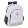 Mochila Escolar Real Madrid C.F. Blanco 32 x 38 x 12 cm