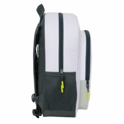 Mochila Escolar Real Madrid C.F. Blanco 32 x 38 x 12 cm